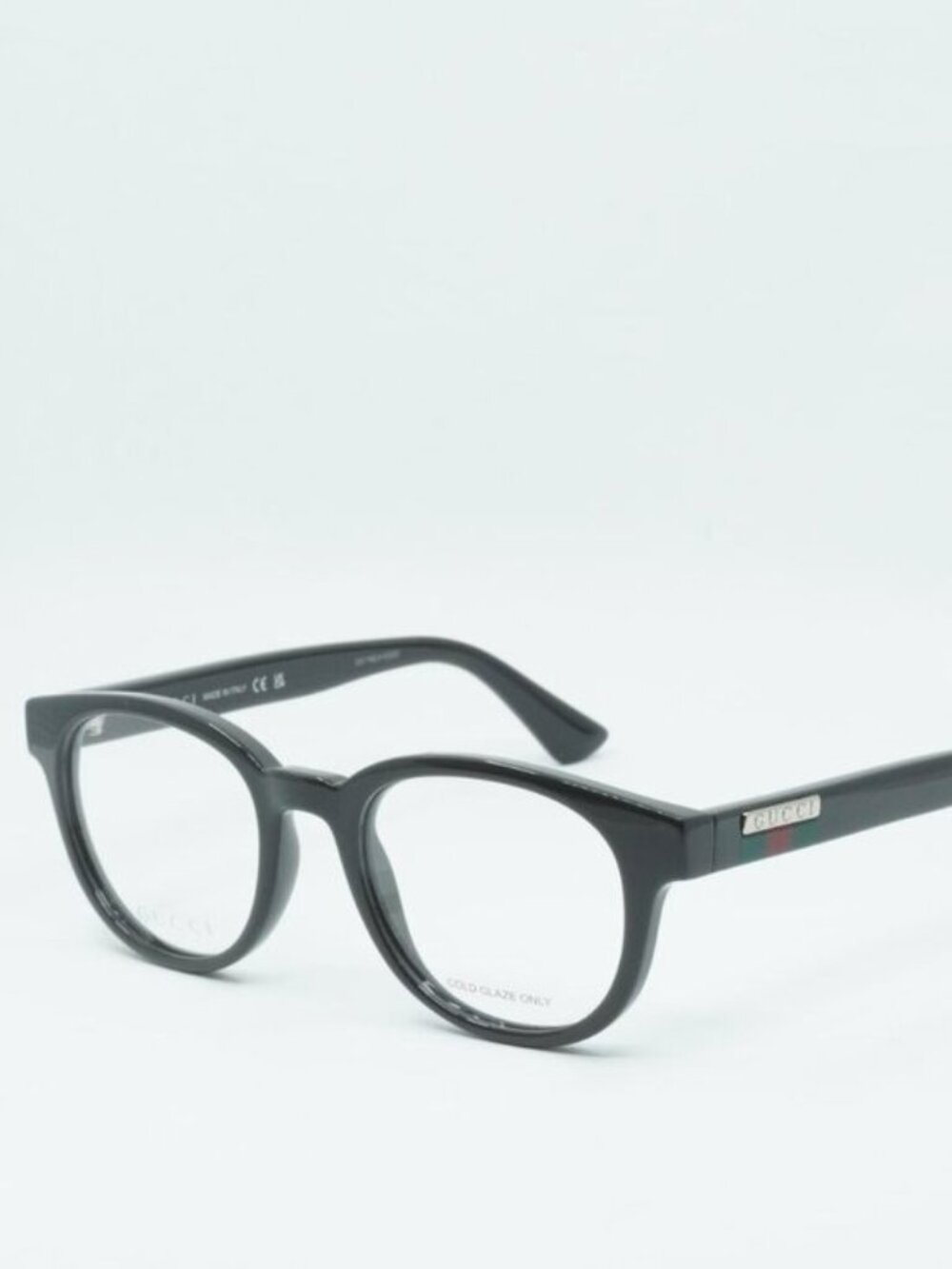 Gucci GG0769O 005 Eyeglasses Grey 50mm Round Frame - Picture 7 of 11